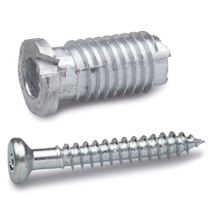 Monterad Karmhylsa Sveafönter ink. skruv