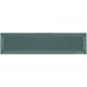Kakel Tenfors Jewell Green Blank 7,5x30 cm