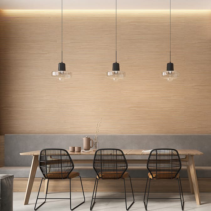 Kakel Tenfors Marlen Slat Oak 40x120 cm