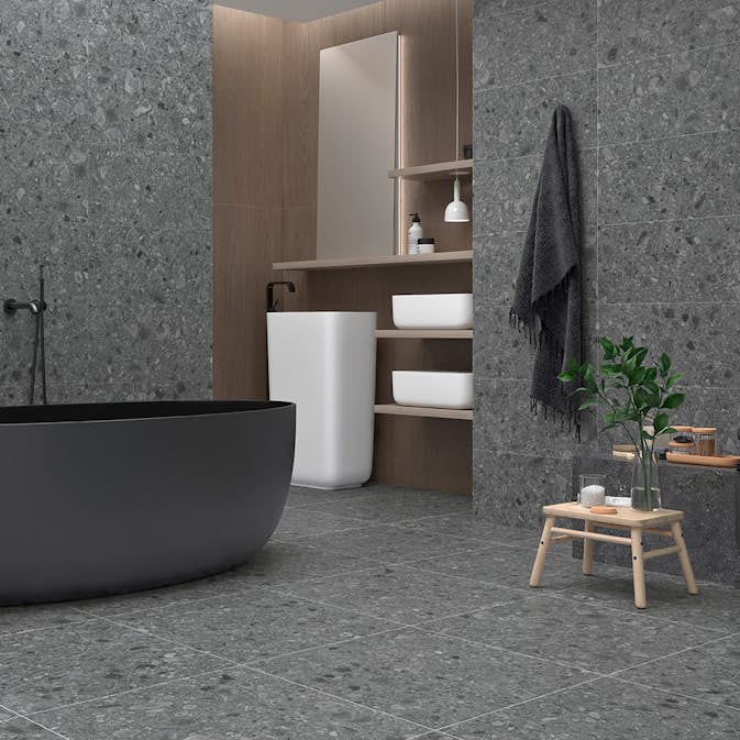 Klinker Tenfors Flodsten Winter 90x90 cm