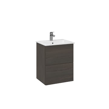 Tvättställsskåp Temal Astra med Tvättställ och 2 lådor