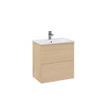 Tvättställsskåp Temal Astra med Tvättställ och 2 lådor