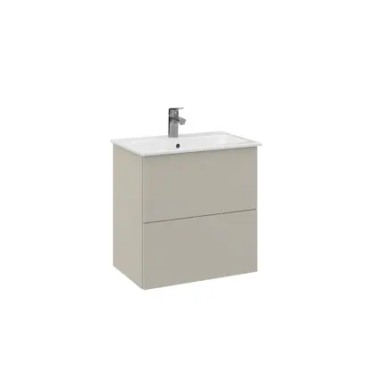 Tvättställsskåp Temal Astra med Tvättställ och 2 lådor