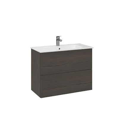 Tvättställsskåp Temal Astra med Tvättställ och 2 lådor