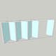 Vikparti Allvy Sunroom s75 3-Glas 7-Delad