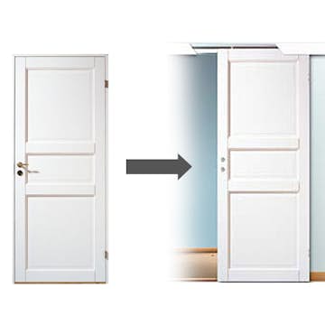 Anpassning Skjutdörr Sveadörren