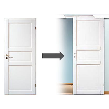 Anpassning Skjutdörr Sveadörren