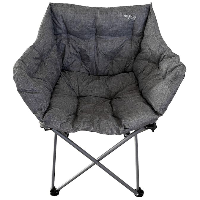 Campingfåtölj Smart Living Hopfällbar, Lättvikt Brassestol för Utemiljö