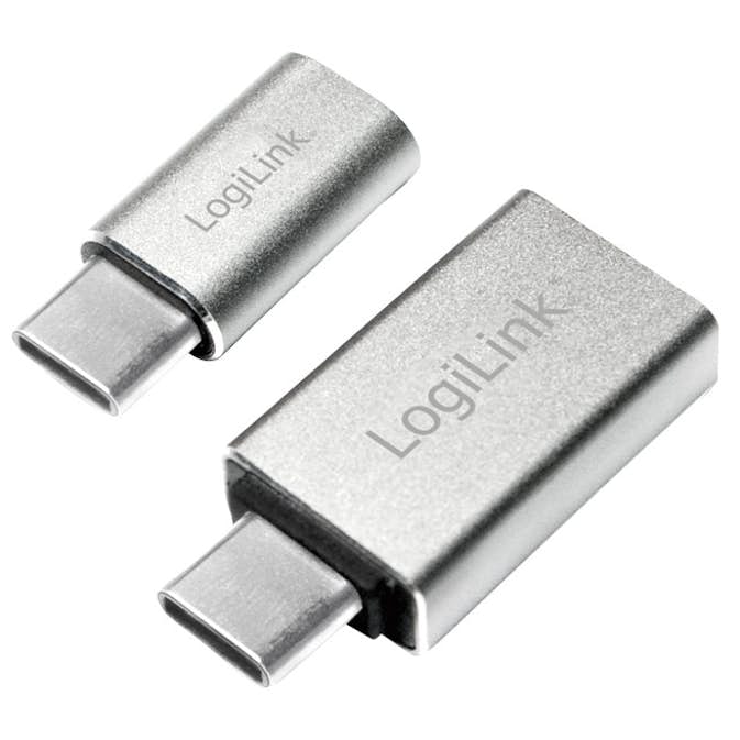 USB-C till USB + USB-C MicroUSB LogiLink