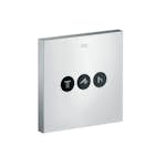 Inbyggnadsblandare Axor ShowerSelect Square 3-utlopp
