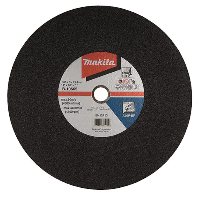 Kapskiva Makita 355 Stål B-10665-5