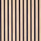 Akustikpanel Lundbergs SPA Svart Filt 2680x615x24 mm