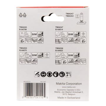 Sågbladssats Makita B-67480 Starlock Longlife