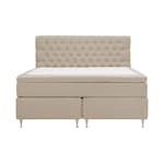 Kontinentalsäng Berg & Strand Hilton Lyx Komplett Sängpaket 160x200 cm med Knappad Sänggavel