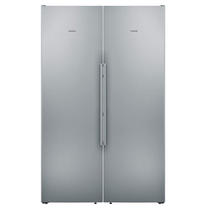 Kyl & Fryspaket Siemens iQ500 Inox KS36VAIDP + GS36NAIDP 186 cm