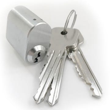 Låscylinder Beslagsboden B1970 Med 3 Nycklar