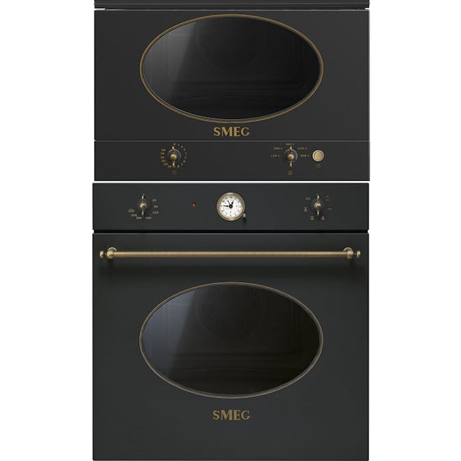 Ugn- och Mikropaket Smeg SF800AO + MP822NAO