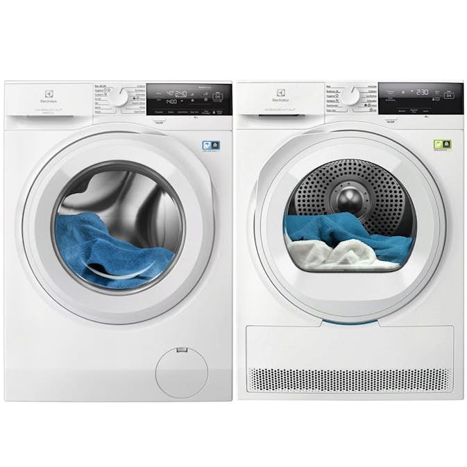 Tvätt- & Torkpaket Electrolux EFI631V94Q + EDI731V85V