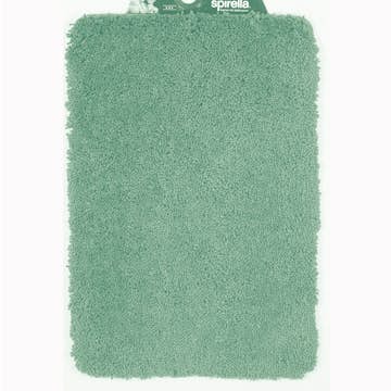 Badrumsmatta Spirella Highland Mörkgrön