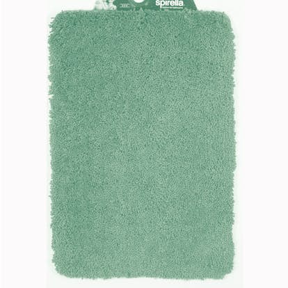 Badrumsmatta Spirella Highland Mörkgrön