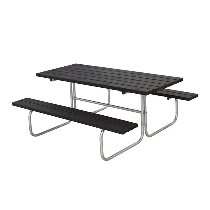 Picknickbord PLUS Classic Svart Utomhus