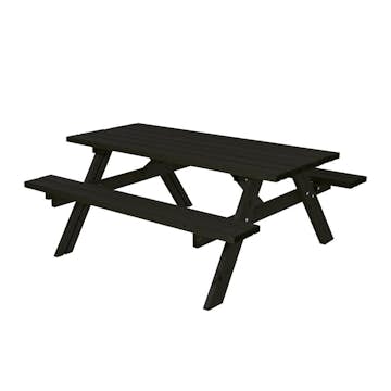 Picknickbord PLUS Svart Utomhus