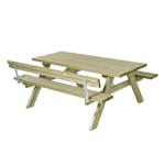 Picknickbord PLUS Tryckimpregnerat Trä Utomhus