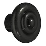 Knopp Beslagsboden BB080 Svart