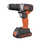 Borrskruvdragare Black & Decker BCD001C1 1X1 5Ah Batteri