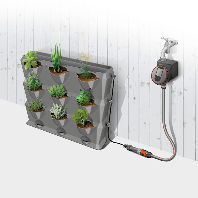 Bevattningsset Gardena Nature Up! till Vertikal Växthållare