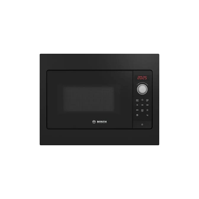 Mikrovågsugn Bosch BFL523MB3 Serie 2 Inbyggnadsmikro Svart med Digital Manöverpanel