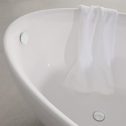 Bräddavlopp Strømberg med Vattenlås Click-Clack