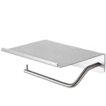 Toalettpappershållare Strand Stainless Billdal med hylla BI-416