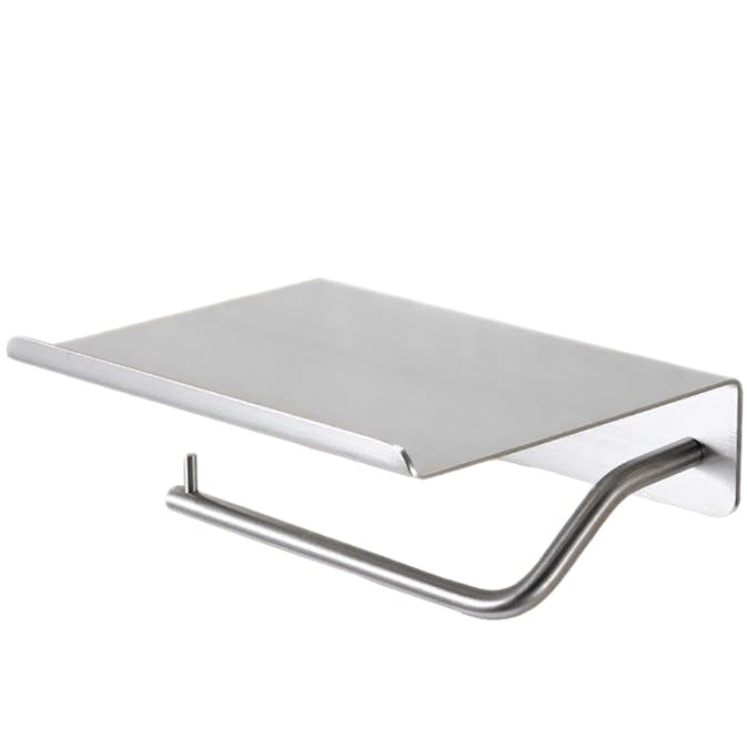 Toalettpappershållare Strand Stainless Billdal med hylla BI-416