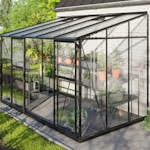 Fristående Växthus Vitavia Ida 6500 3mm Härdat Glas & 6mm Polykarbonat