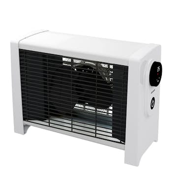 Värmefläkt Adax Ena VV11 DTFW Vit - Fläktkonvektor för Extra Värme