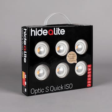 LED-downlight Hide-a-lite Optic S Quick ISO 6-pack