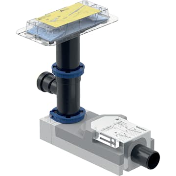 Installationssats Geberit CleanLine Golvrännor med Extra Inlopp