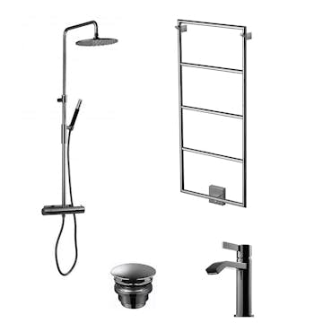 Badrumspaket Tapwell TVM7200-160, ARM071, TW800-400 och 74400