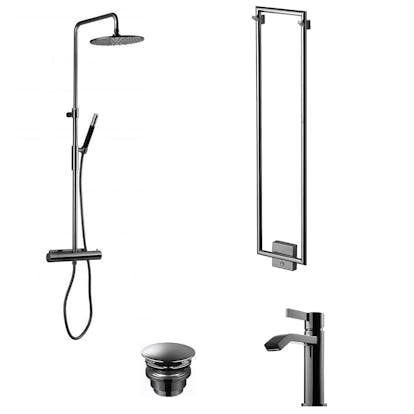 Badrumspaket Tapwell TVM7200-160, ARM071, TW800-200 och 74400