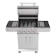 Gasolgrill Bluegaz Z40 Rostfritt Stål 3 Brännare & Sizzle Burner