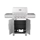 Gasolgrill Bluegaz Z40 Rostfritt Stål 3 Brännare & Sizzle Burner