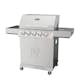 Gasolgrill Bluegaz Z50 Rostfritt Stål 4 Brännare & Sizzle Burner