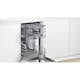 Underbyggd Diskmaskin Bosch SPU4HMW01S Serie 4, Vit, 10 Kuvert, WiFi