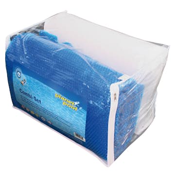 Bottenskydd/termofolie Planet Pool Combi Set Ø 244 cm