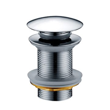 Bottenventil Hafa Utan Bräddavlopp Krom