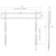 Väggfäste TV LogiLink 43-80 tum Fast Ultra Slim 18 mm