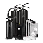 Brandskydd Housegard Stora Villapaketet Black Design