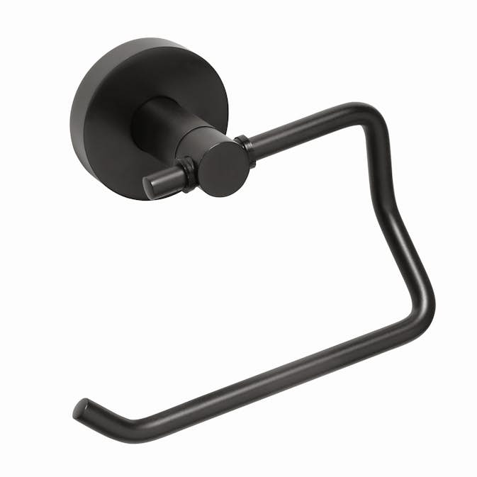 Toalettpappershållare Duschbyggarna Black utan Lock
