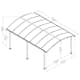 Carport gop Arcadia 18 m2 Grey